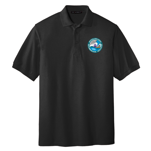 Port Authority Silk Touch Sport Shirt -- Black