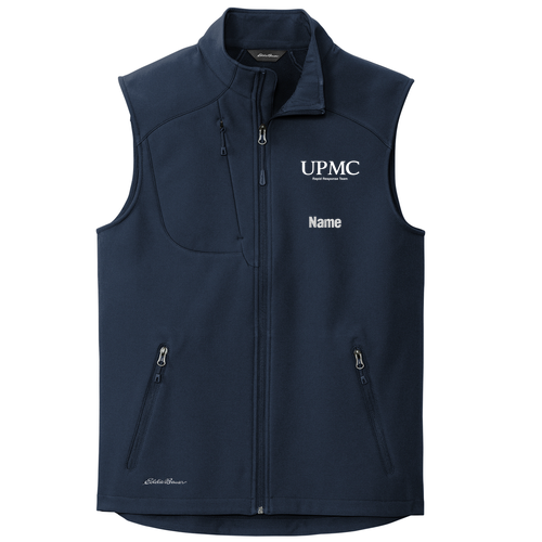 Eddie Bauer Stretch Soft Shell Vest -- River Blue Navy