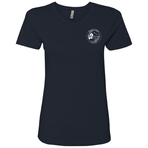 Next Level Ladies Boyfriend Tee -- Midnight Navy