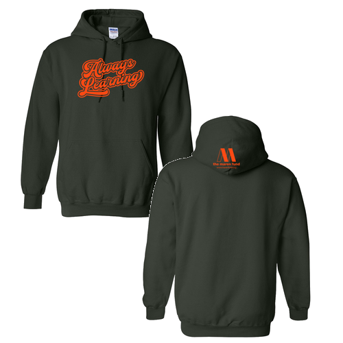 Gildan Heavy Blend Hooded Sweatshirt -- Forest Green