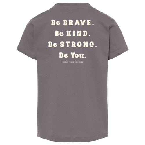 I am Brave Toddler Tee -- Storm