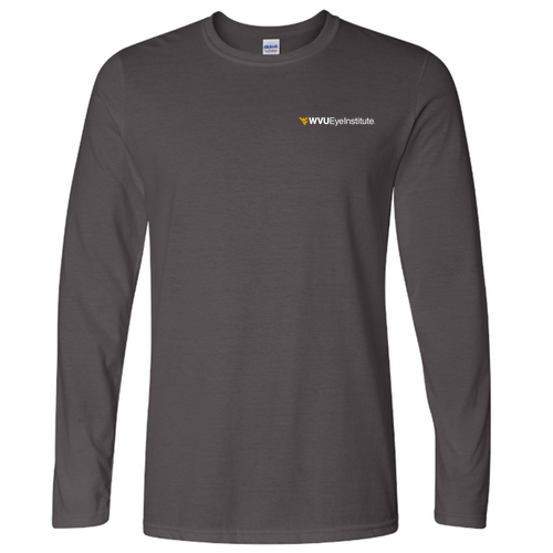 Gildan Softstyle Longsleeve T Shirt -- Charcoal
