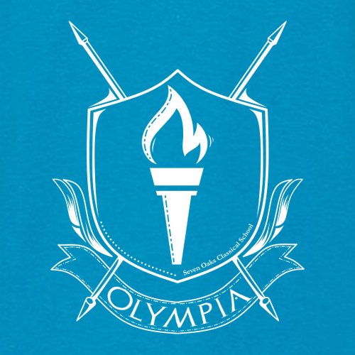 Olympia ADULT SIZE T-Shirt -- Sapphire