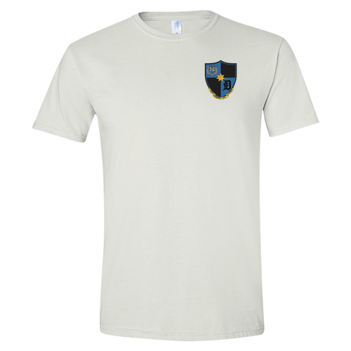 Crest -- SoftStyle Fitted T-Shirt -- White