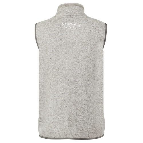Charles River Mens Pacific Heathered Vest -- Light Grey Heather