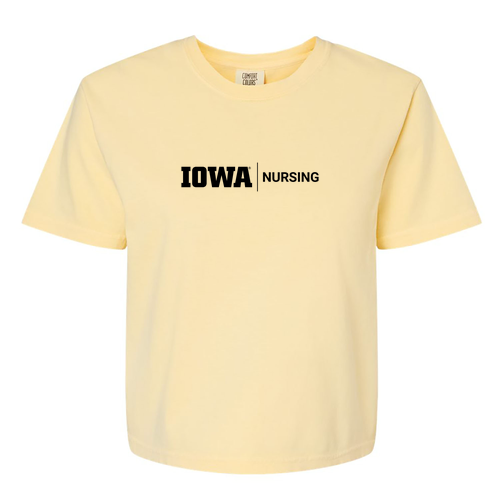 Comfort Color Lady's Heavyweight Boxy Tee -- Butter