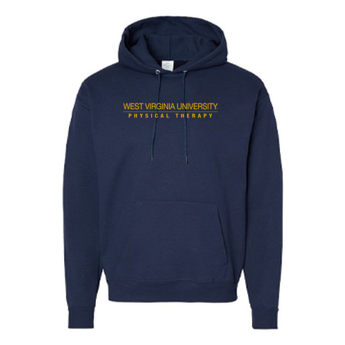 Hanes 7.8 Oz., 50/50 Comfort Blend Fleece Pullover Hood Adult -- Athletic Navy