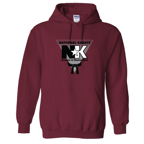 Gildan Heavy Blend Hooded Sweatshirt -- Cardinal Red