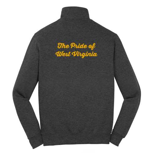 Sport Tek Quarter Zip Sweatshirt -- Graphite Heather