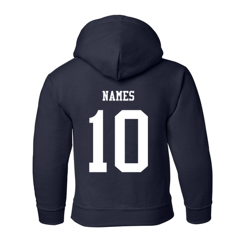 Gildan Heavy Blend Youth Hooded Sweatshirt -- Navy