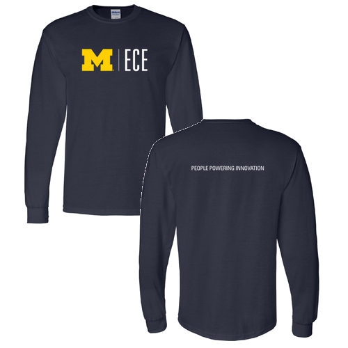 Unisex Gildan DryBlend 50/50 Longsleeve T-Shirt -- Navy