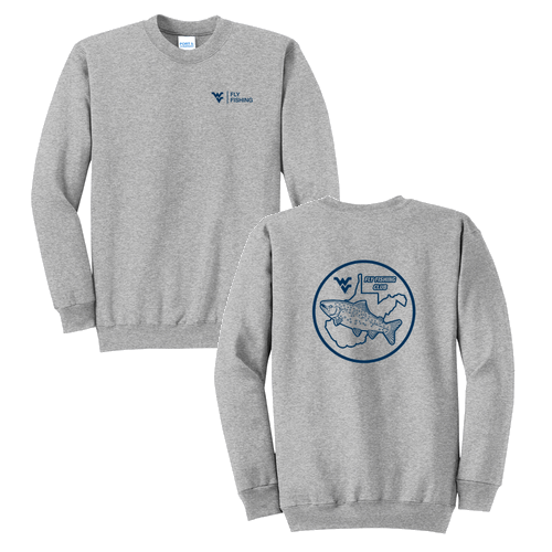 Port and Company Classic Crewneck Sweatshirt -- Athletic Heather