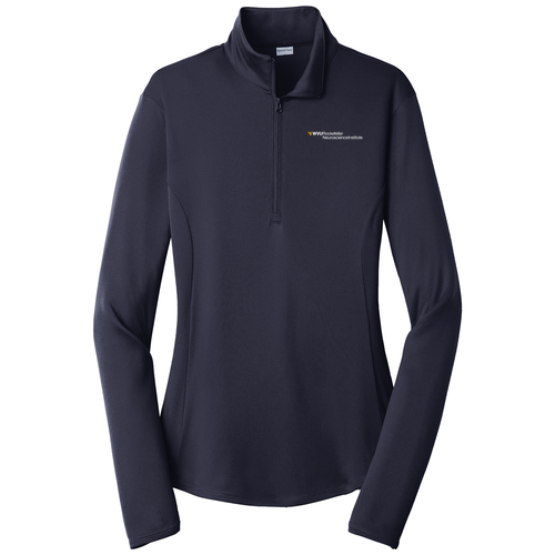 Sport-Tek Ladies PosiCharge Competitor Quarter Zip Pullover -- True Navy