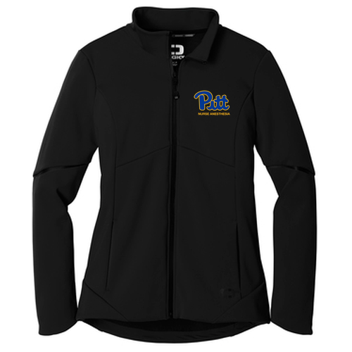 OGIO Ladies Exaction Soft Shell Jacket -- Blacktop