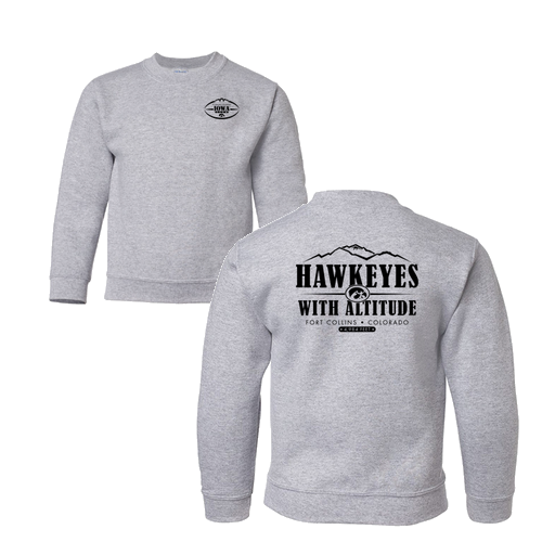 Gildan Heavy Blend Youth Crew Neck Sweatshirt -- Sport Grey