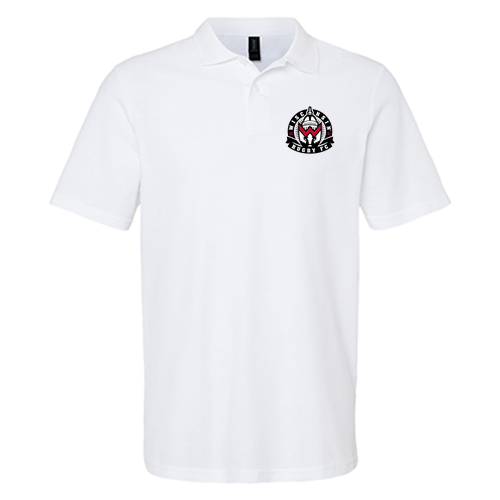 Gildan Adult Softstyle Pique Polo -- White