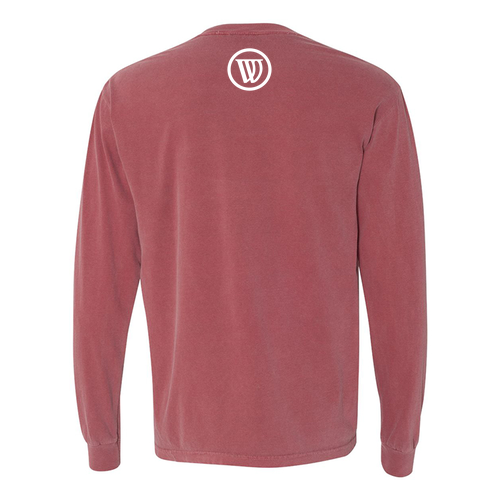 Comfort Colors Ringspun Long Sleeve Tee -- Brick