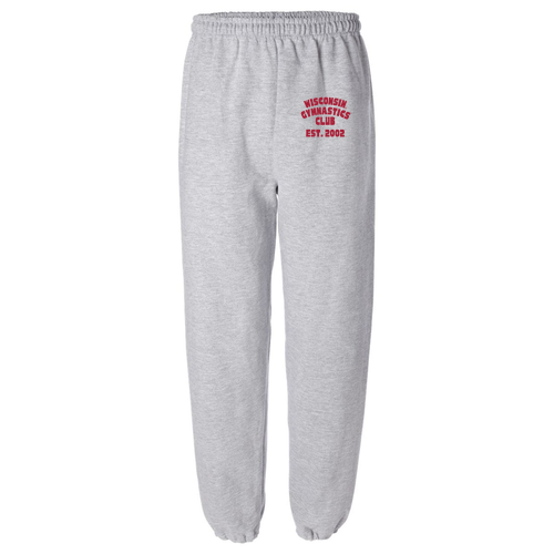 Gildan Elastic Bottom Sweatpants -- Sport Grey
