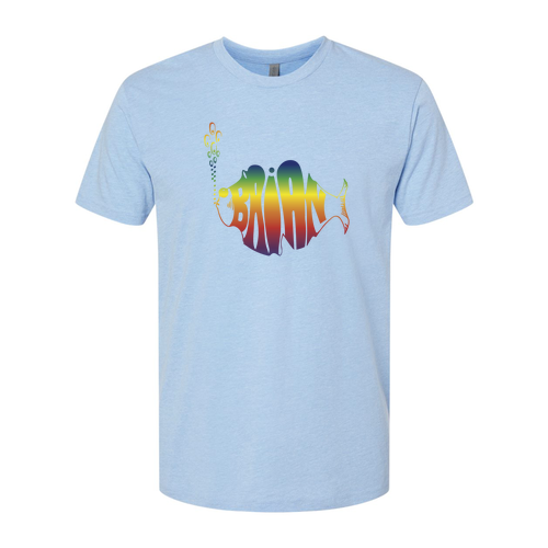 Next Level Mens CVC Crew -- Heather Columbia Blue