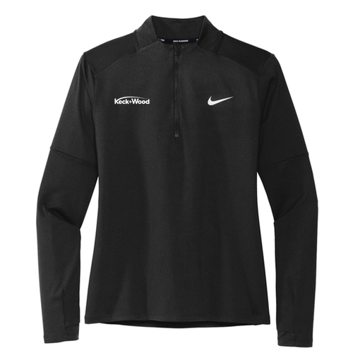 Nike Ladies Dri-FIT Element 1/2-Zip Top -- Black