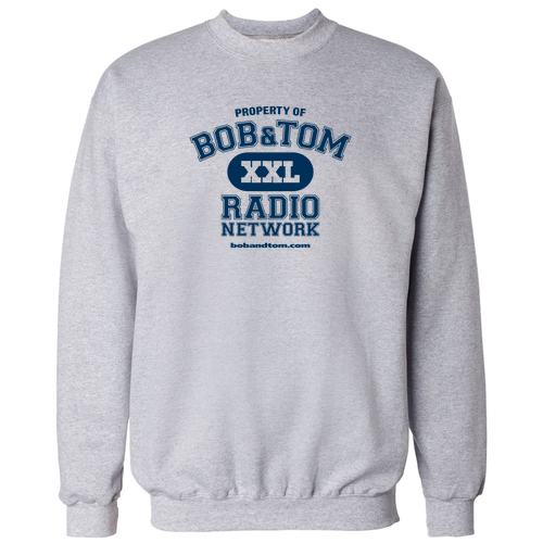Hanes 90/10 Ultimate Cotton Crew Sweat -- Light Steel