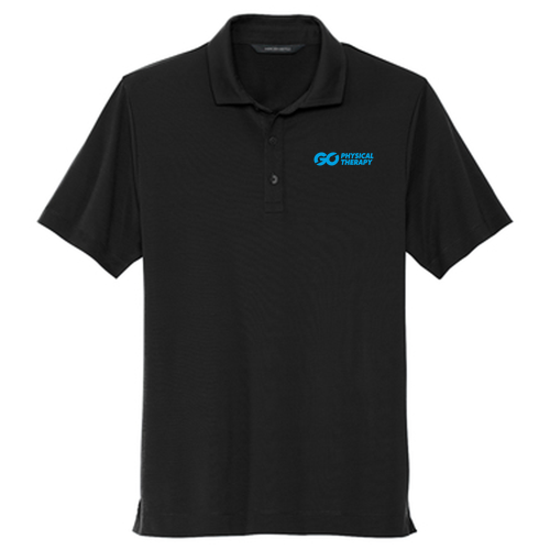 Mercer+Mettle Stretch Jersey Polo -- Deep Black