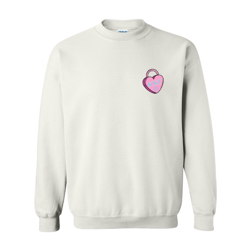 Gildan Heavy Blend Crew Neck Sweatshirt -- White