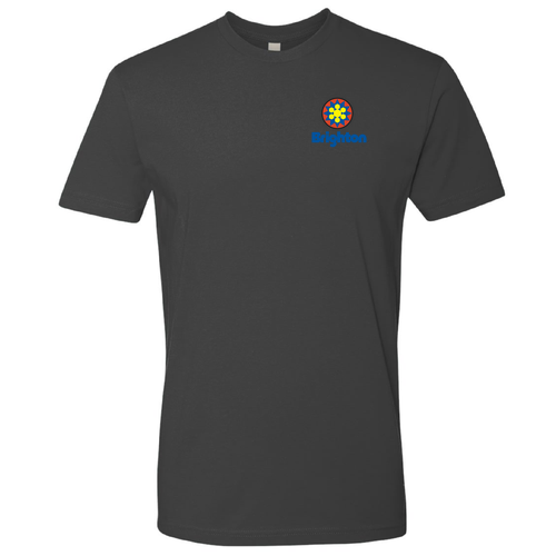 Brighton Logo 2 Full color -- Short Sleeve Heavy Metal