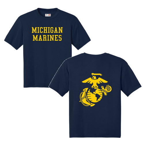 Performance Short Sleeve Tee -- Navy