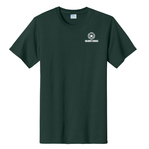 Port and Company Tall 100% Cotton Tee -- Forest Green