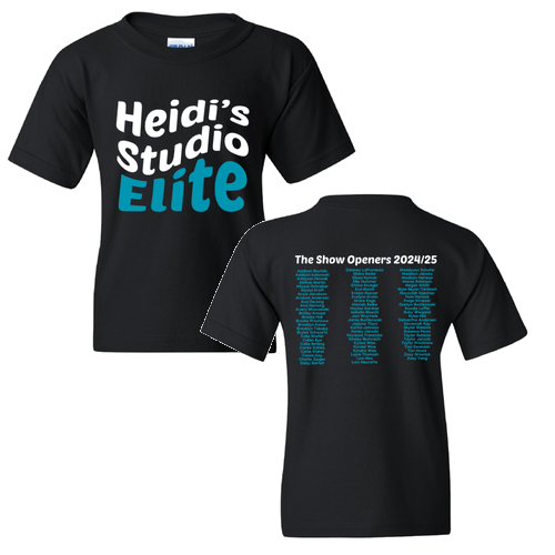 Gildan Heavy Cotton Basic Youth T-Shirt -- Black