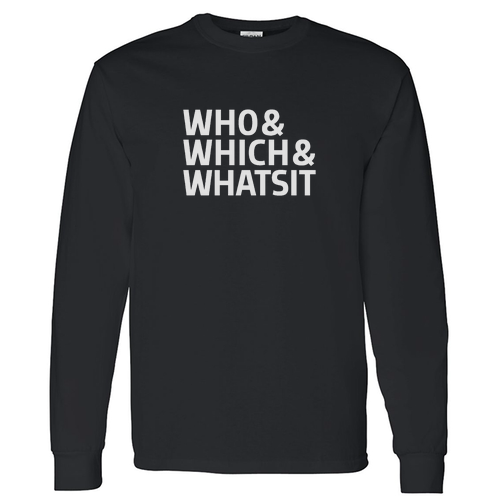 Gildan Heavy Cotton Longsleeve Basic T-Shirt -- Black