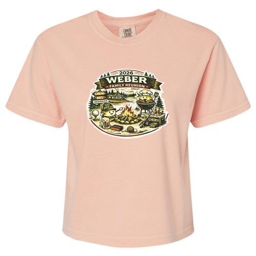 Comfort Colors Women's Garment-Dyed Heavyweight Boxy T-Shirt -- Peachy