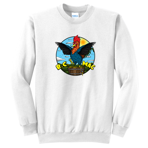 Port and Company Classic Crewneck Sweatshirt -- White