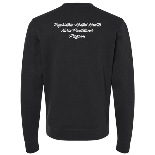 Psychiatric-Mental Health J. America BTB Fleece Crew -- Black