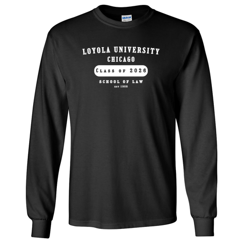 Class of 2026 Long sleeve -- Black