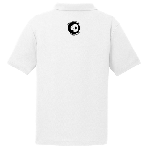 Sport-Tek PosiCharge RacerMesh Polo -- White