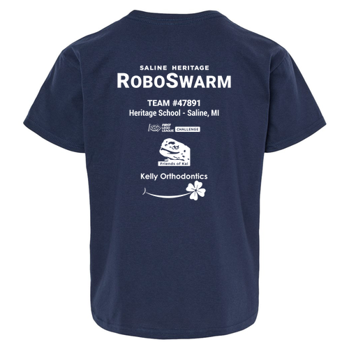 Youth Gildan Softstyle Fitted T-Shirt -- Navy