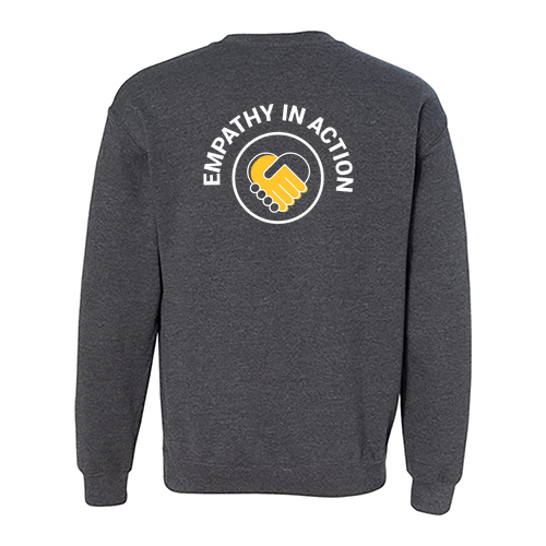 Gildan Heavy Blend Crew Neck Sweatshirt -- Dark Heather