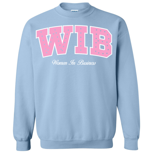 Gildan Heavy Blend Crew Neck Sweatshirt -- Light Blue