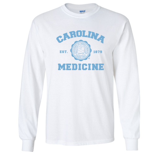 Gildan Ultra Cotton Longsleeve Basic T-Shirt -- White