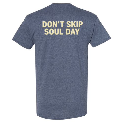 Work Out Your Salvation Tee -- Heather Navy