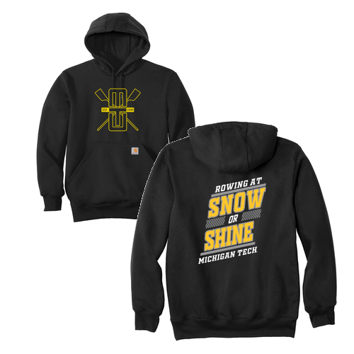 Carhartt Rain Defender Paxton Heavyweight Hooded Sweatshirt -- Black