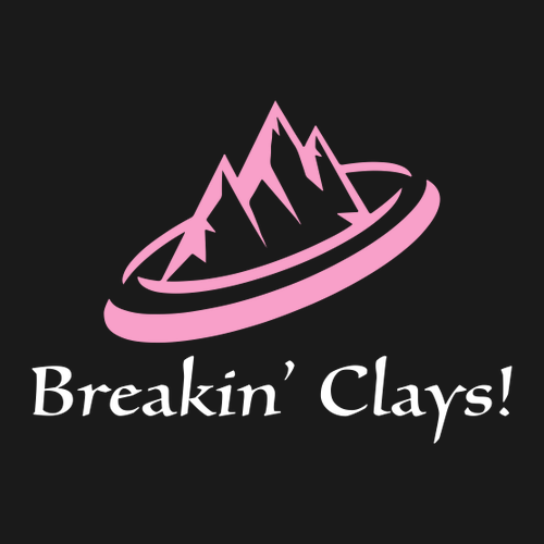 Breakin' Clays T-shirt- Black (pink)