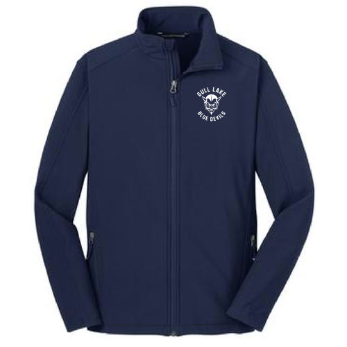 Embroidered Port Authority Core Soft Shell Jacket -- Dress Blue Navy