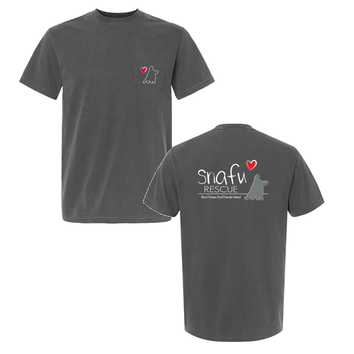 Comfort Colors Short Sleeve Pocket Tee -- Pepper