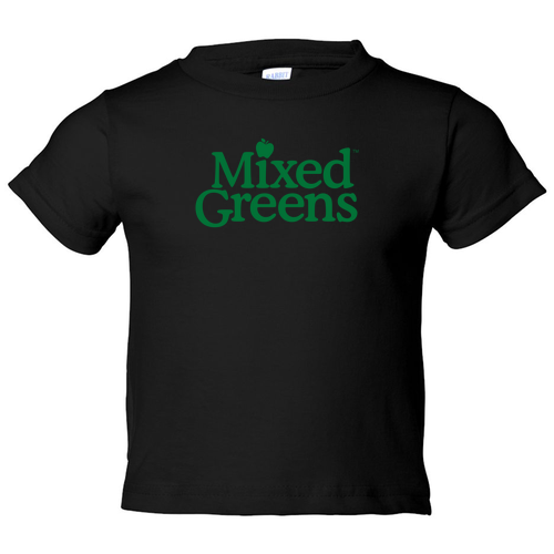 Toddler Rabbit Skins Short Sleeve Tee -- Black