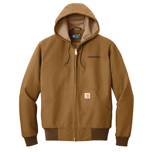Carhartt Thermal-Lined Duck Active Jac -- Carhartt Brown