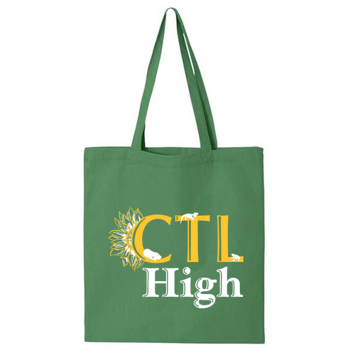 Liberty Bags Cotton Canvas Tote -- Kelly Green