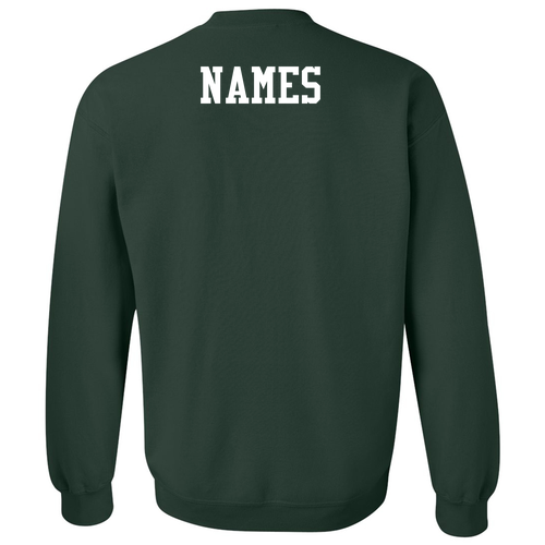 Gildan Heavy Blend Crew Neck Sweatshirt -- Forest Green